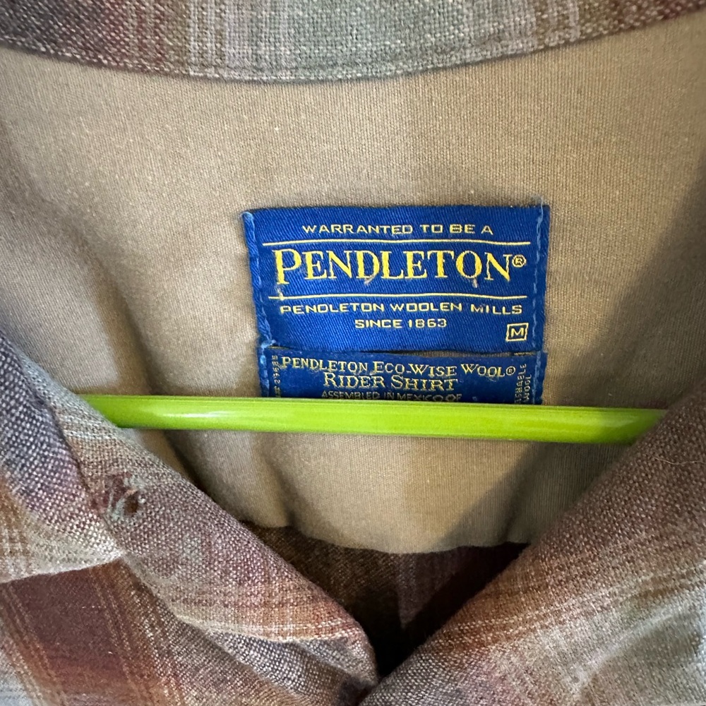 Pendleton Rider Shirt. Men’s M - Picture 5 of 5